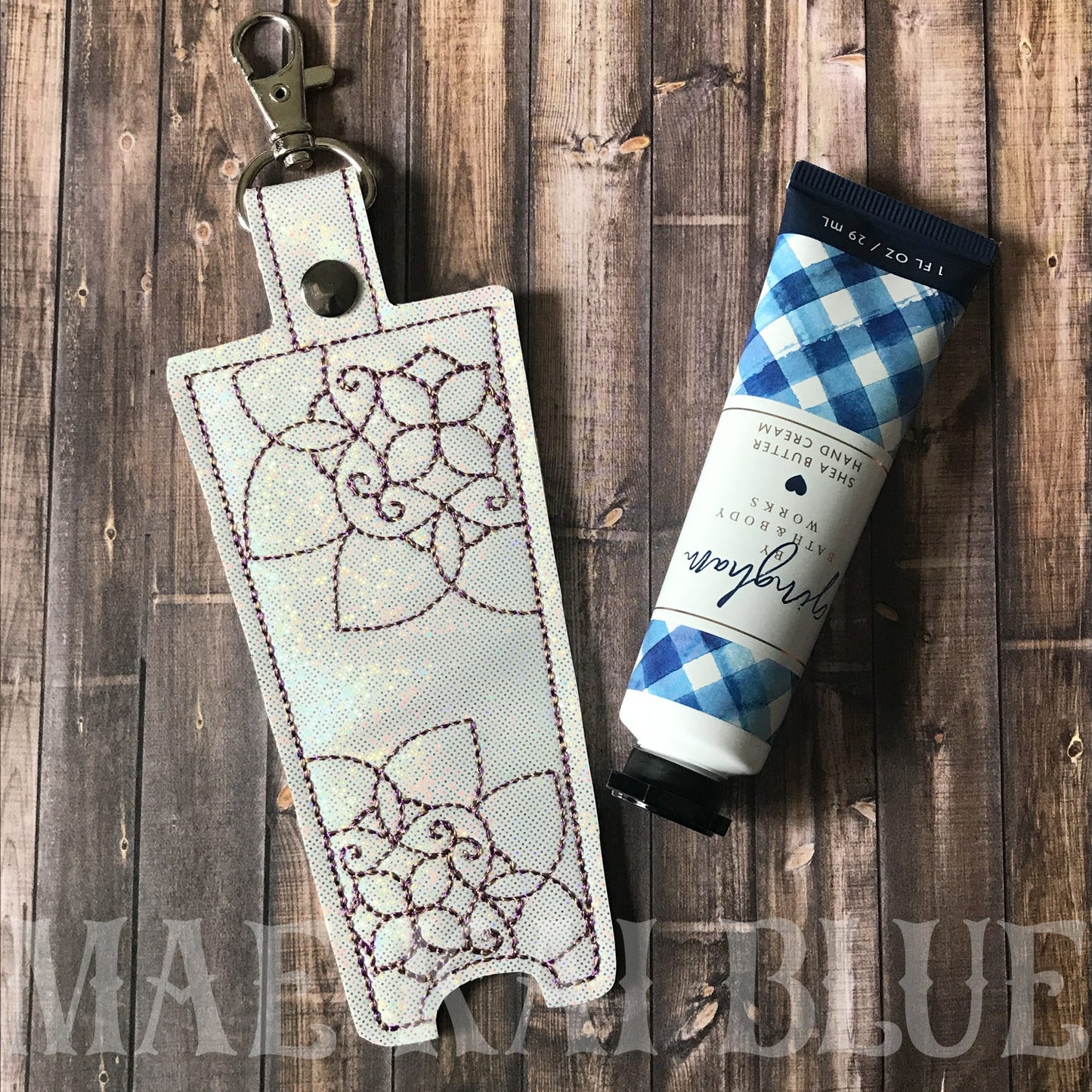 Mandala Hand Cream Holder 5x7 - DIGITAL Embroidery DESIGN