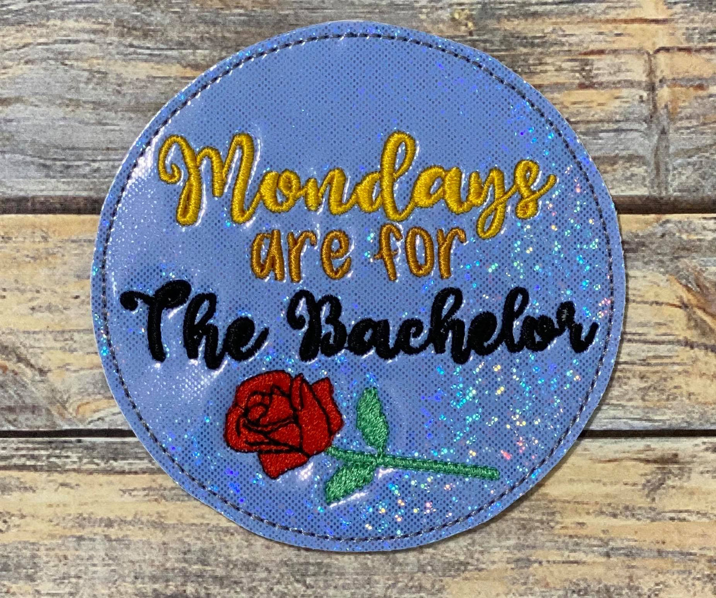 Bachelor coaster set - DIGITAL Embroidery DESIGN