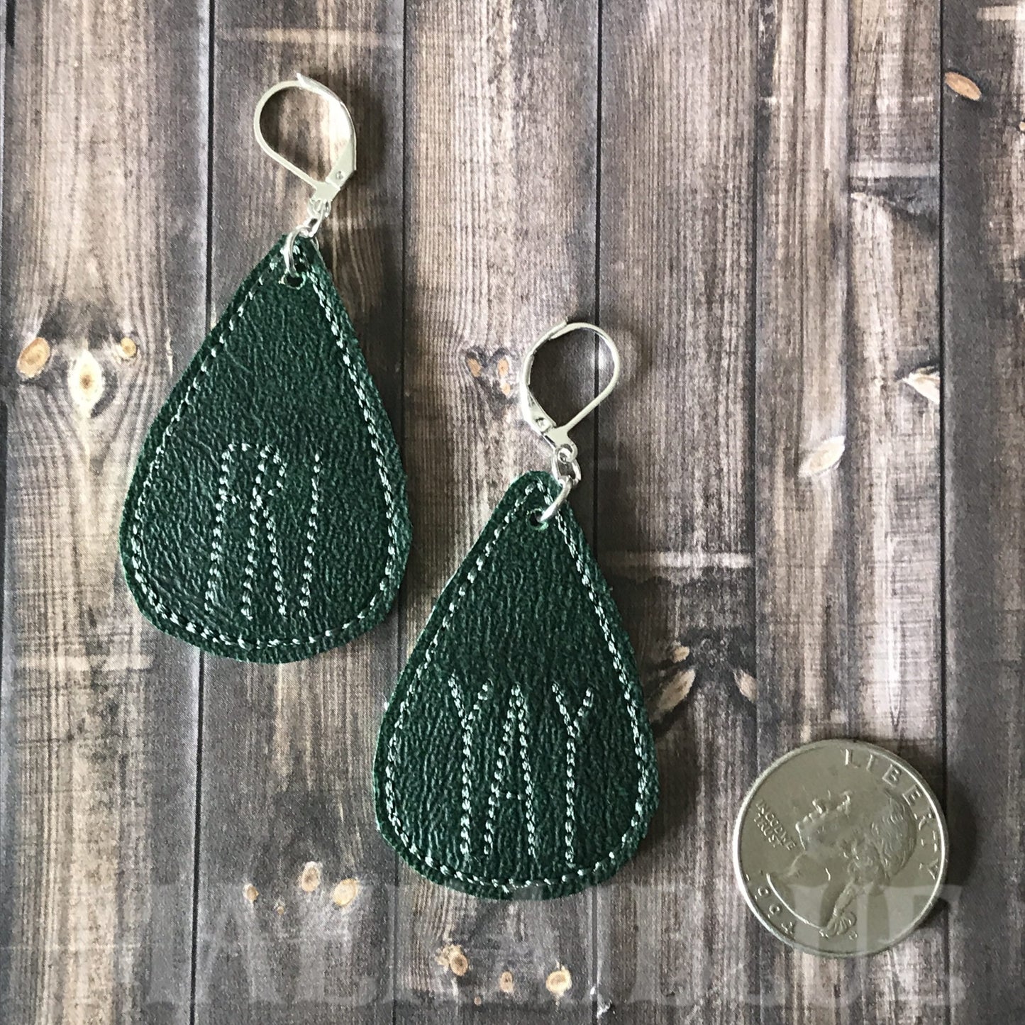 FRI YAY Earrings - 3 sizes - 4x4 and 5x7 Grouped- Digital Embroidery Design