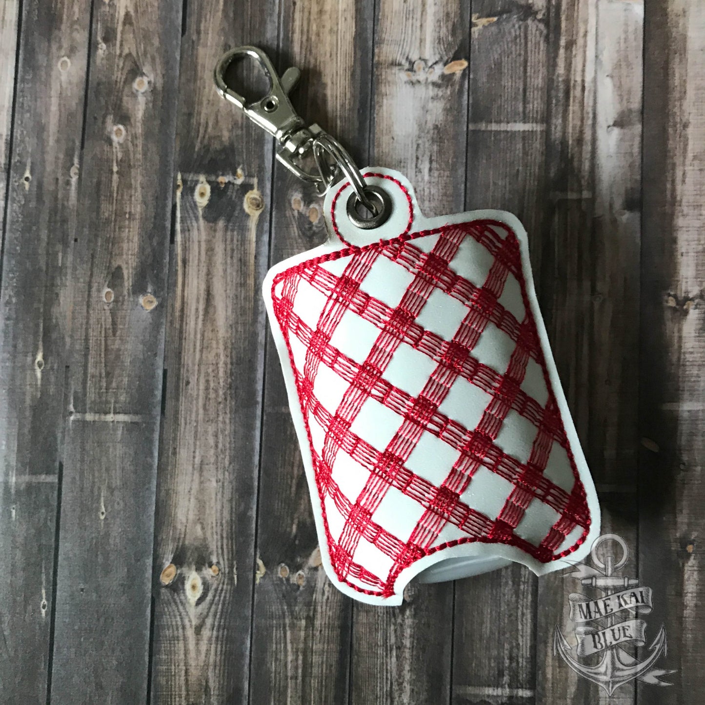 Plaid Sanitizer Holders - DIGITAL Embroidery DESIGN