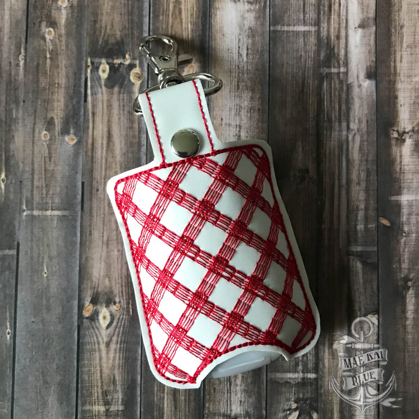 Plaid Sanitizer Holders - DIGITAL Embroidery DESIGN