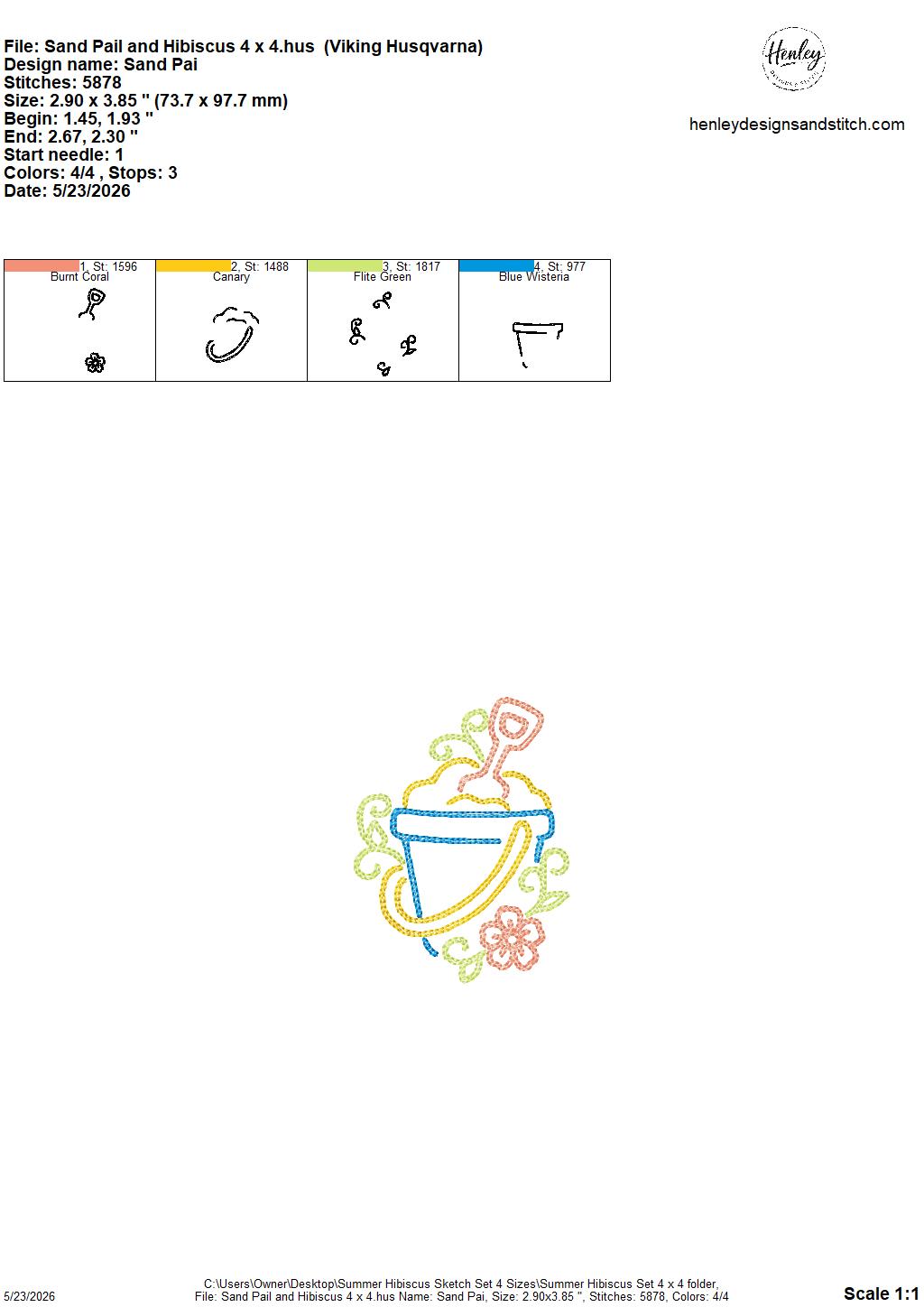 Sketch Summer Hibiscus SET - Includes 9 Designs  - 4 x 4, 5 x 7, 6 x 10 and 8 x 12 - DIGITAL Embroidery Design