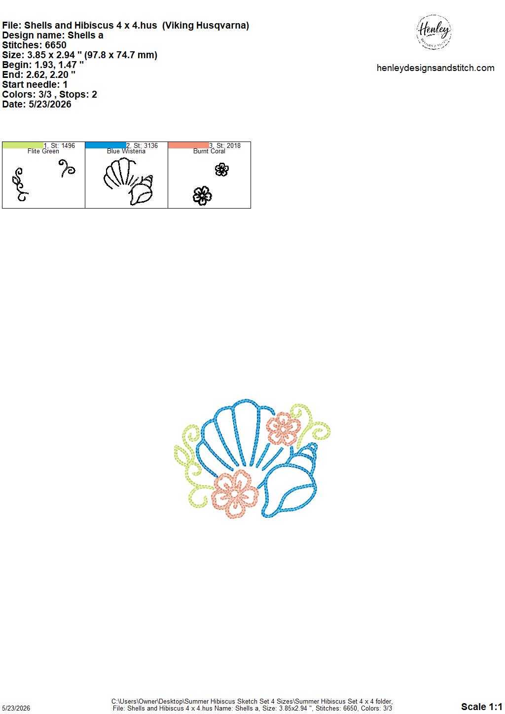Sketch Summer Hibiscus SET - Includes 9 Designs  - 4 x 4, 5 x 7, 6 x 10 and 8 x 12 - DIGITAL Embroidery Design