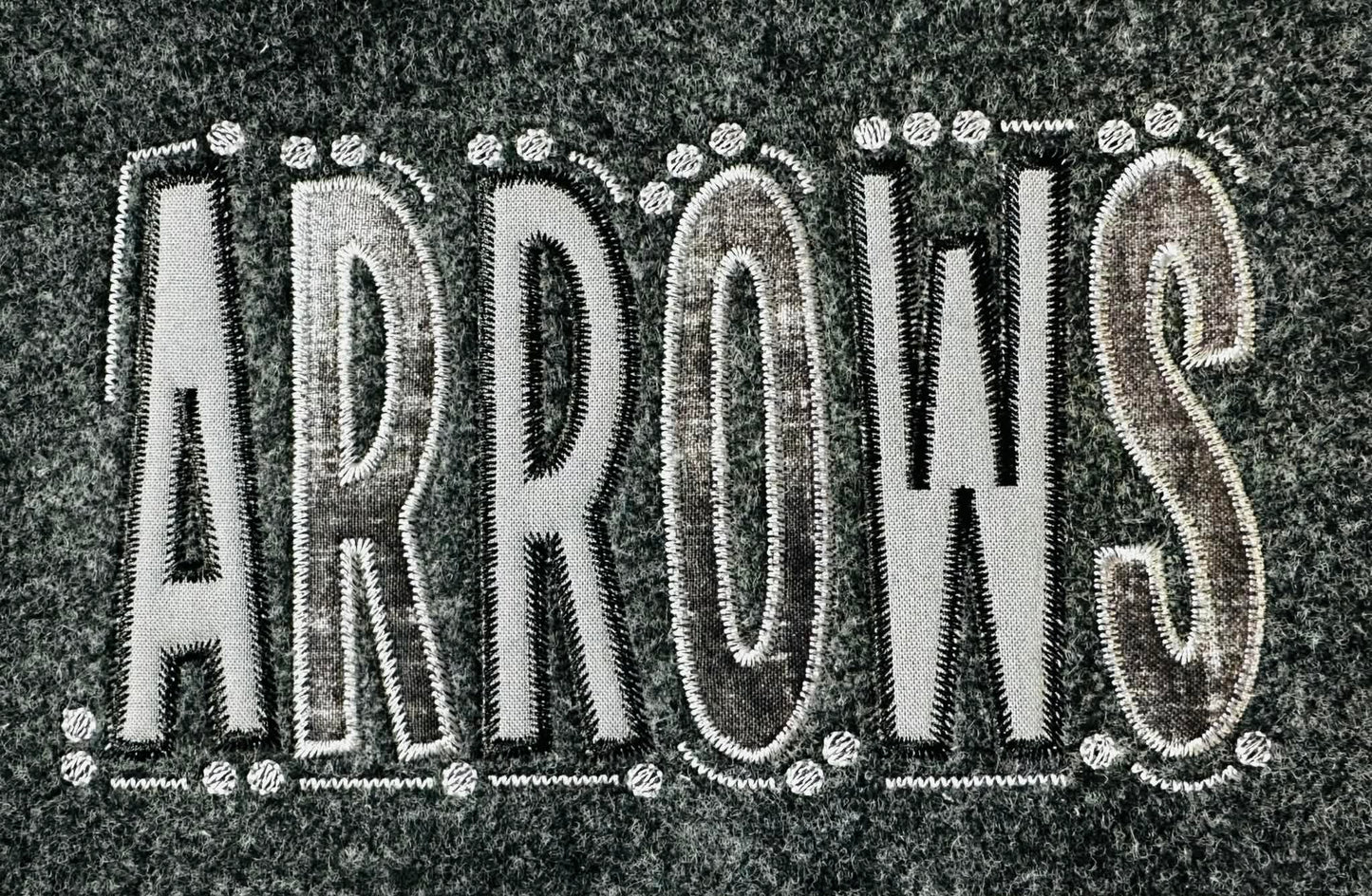 Arrows Doodle Font Applique – 4 x 4, 5 x 7, 6 x 10 and 8 x 12 – DIGITAL Embroidery Design