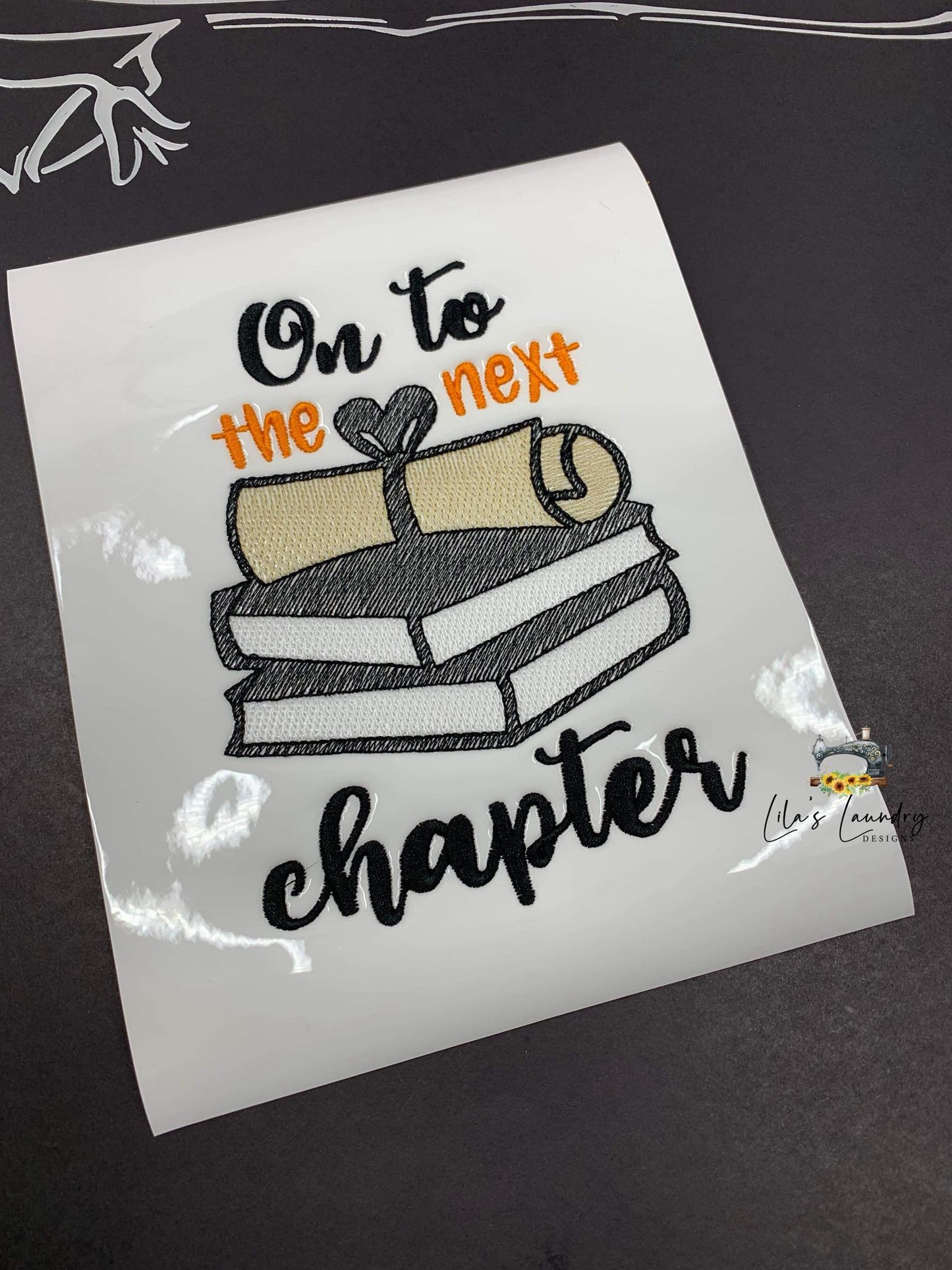 Next Chapter - 4 Sizes - Digital Embroidery Design
