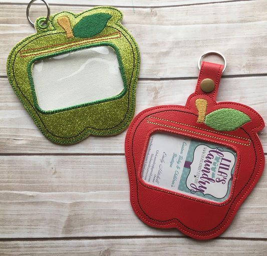 Apple ID Holders 5x7 only - Digital Embroidery Design