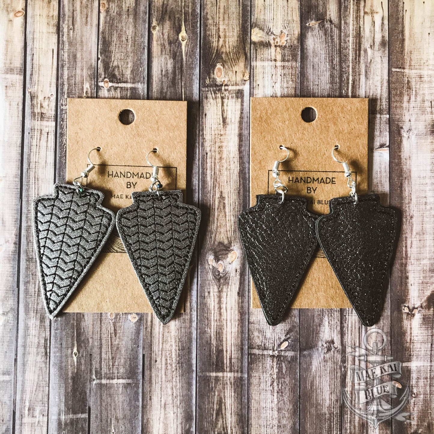 Arrowhead Earrings - 3 sizes - Digital Embroidery Design