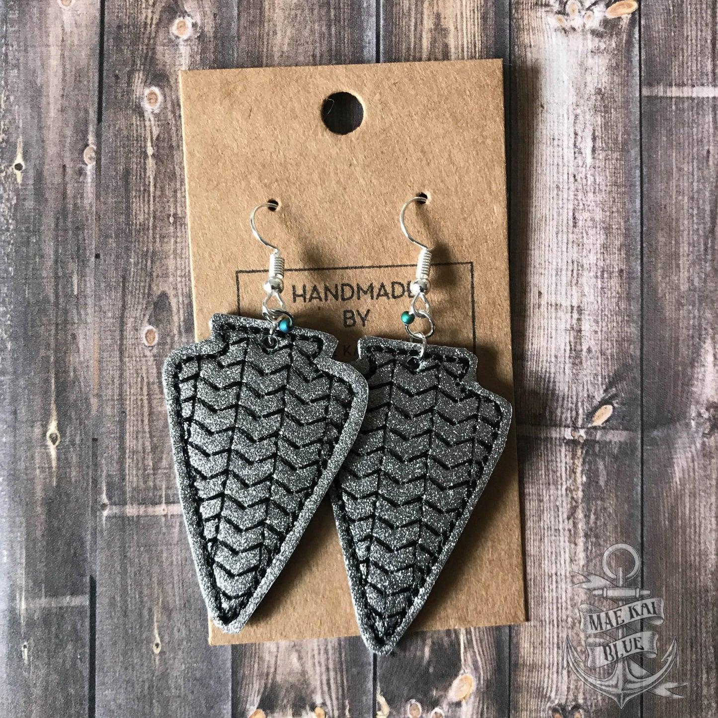 Arrowhead Earrings - 3 sizes - Digital Embroidery Design