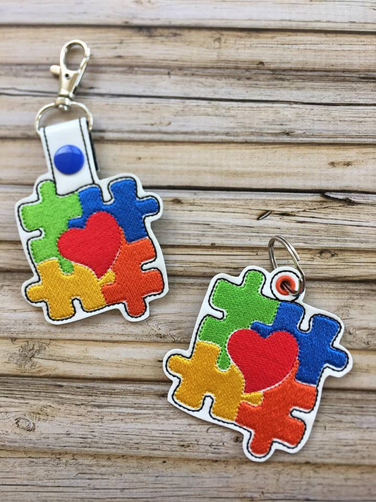 Autism Awareness Fobs 4x4 & 5x7 Groupe