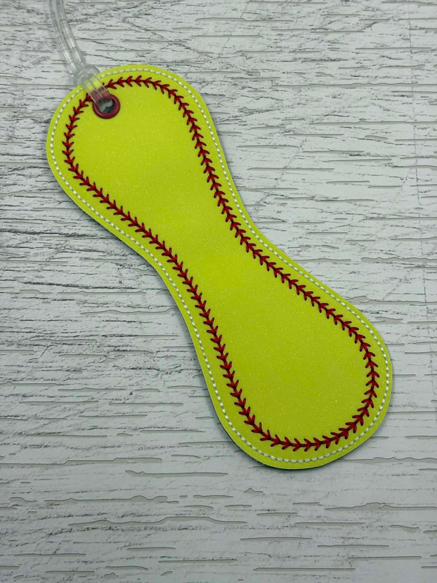 Baseball Softball Long Panel Bag Tags – 2 Styles Included – 5 x 7 Hoop ONLY - Digital Embroidery Design