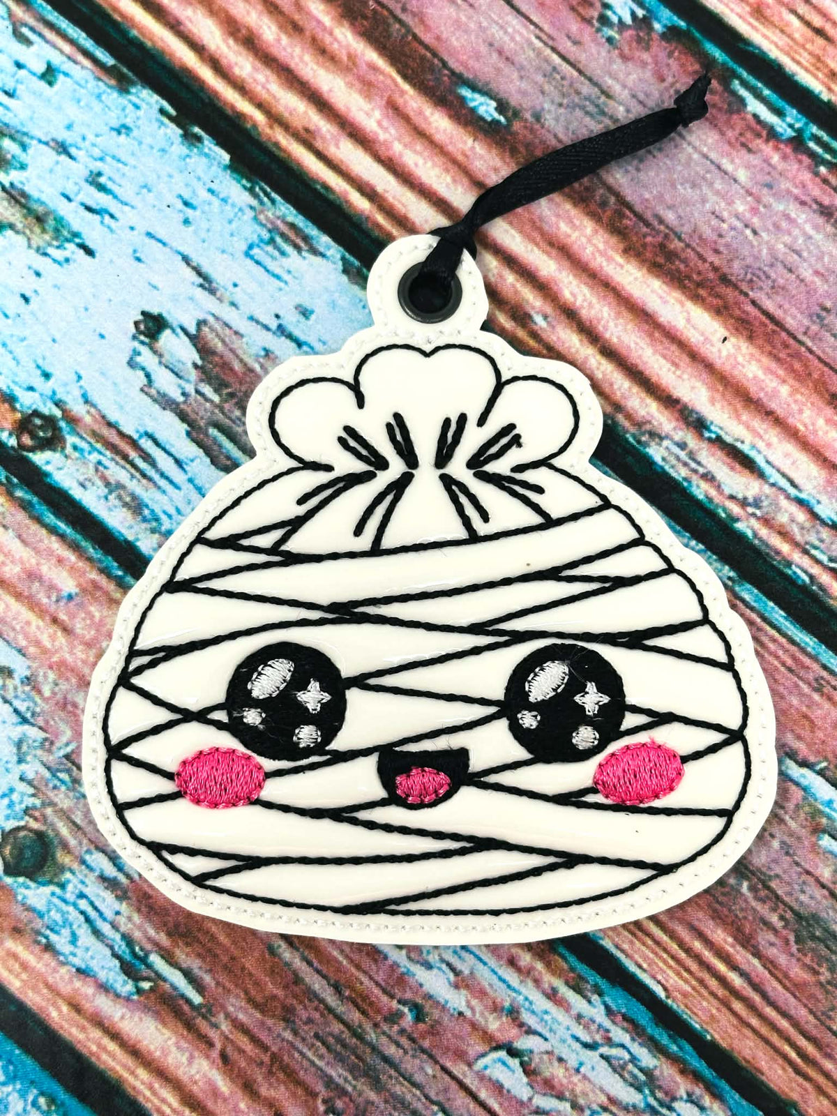 Halloween Dumpling Ornament SET - 4 x 4 Single and 5 x 7 Grouped - 8 DESIGNS - DIGITAL Embroidery Design