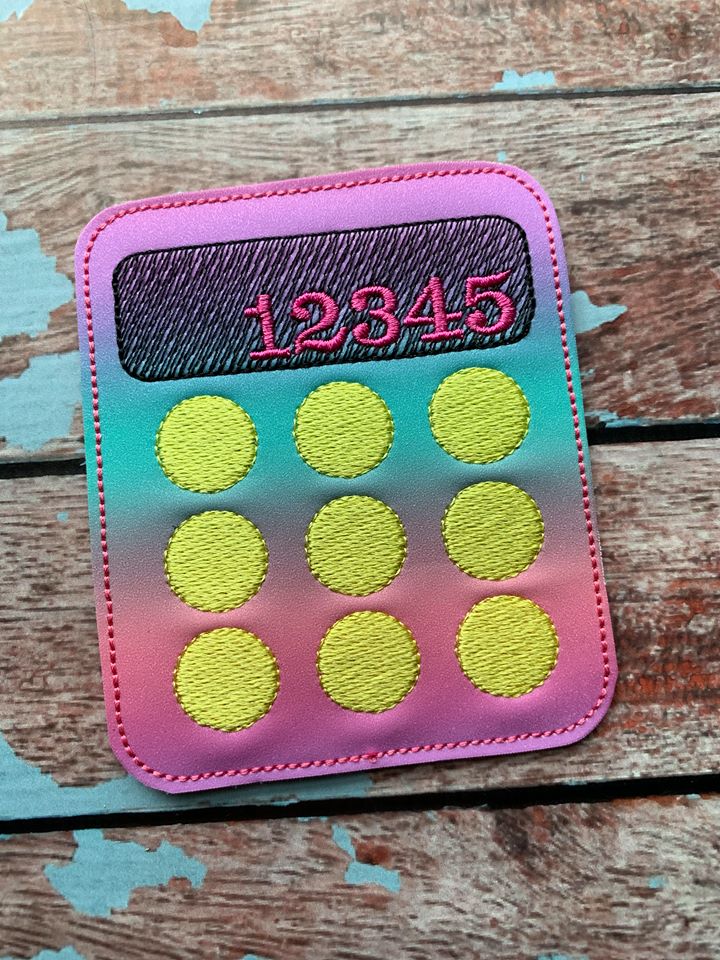 Play Money Feltie Set - 2 sizes- Digital Embroidery Design