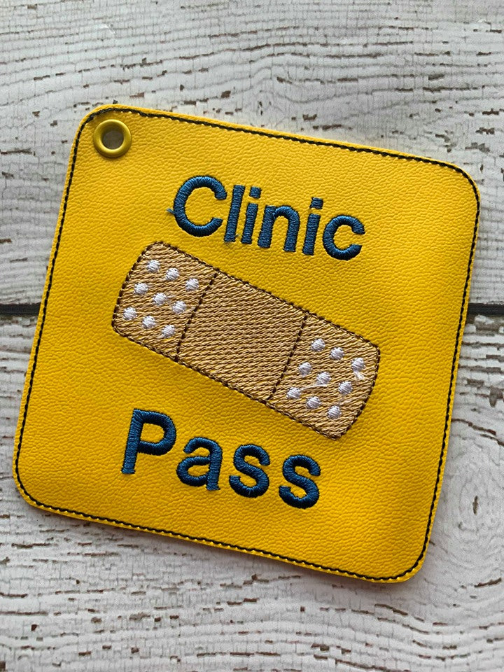 School Pass Feltie Set - Digital Embroidery Design