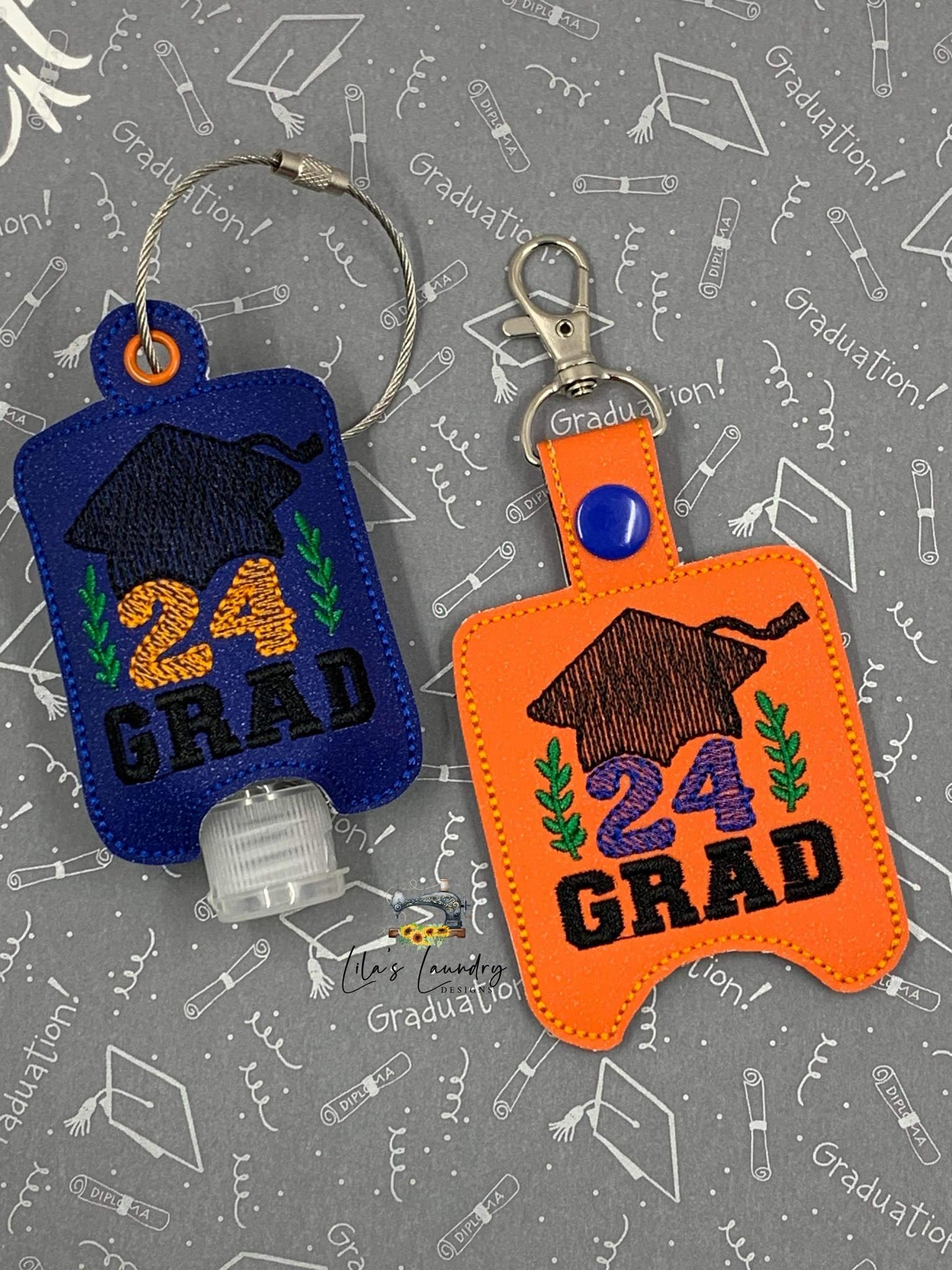 24 Grad Sanitizer Holders - Digital Embroidery Design