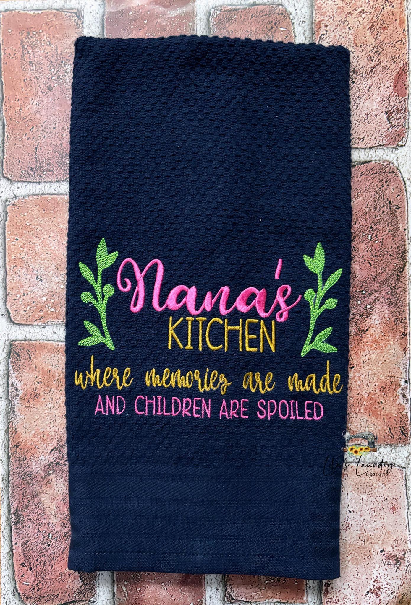 Nana's Kitchen - 3 Sizes - Digital Embroidery Design