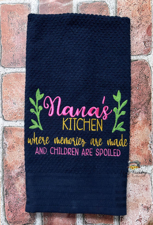 Nana's Kitchen - 3 Sizes - Digital Embroidery Design