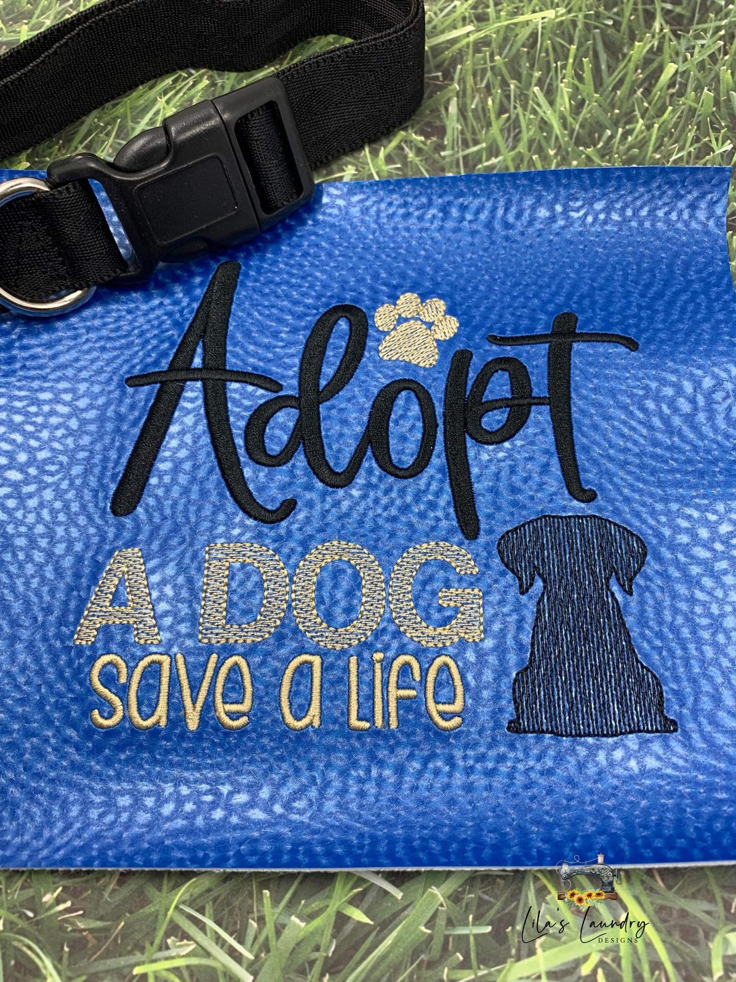 Adopt a Dog - 4 Sizes - Digital Embroidery Design