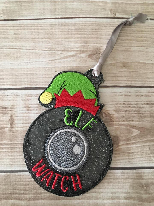 Elf Watch Ornament Set 4x4 and 5x7 Grouped