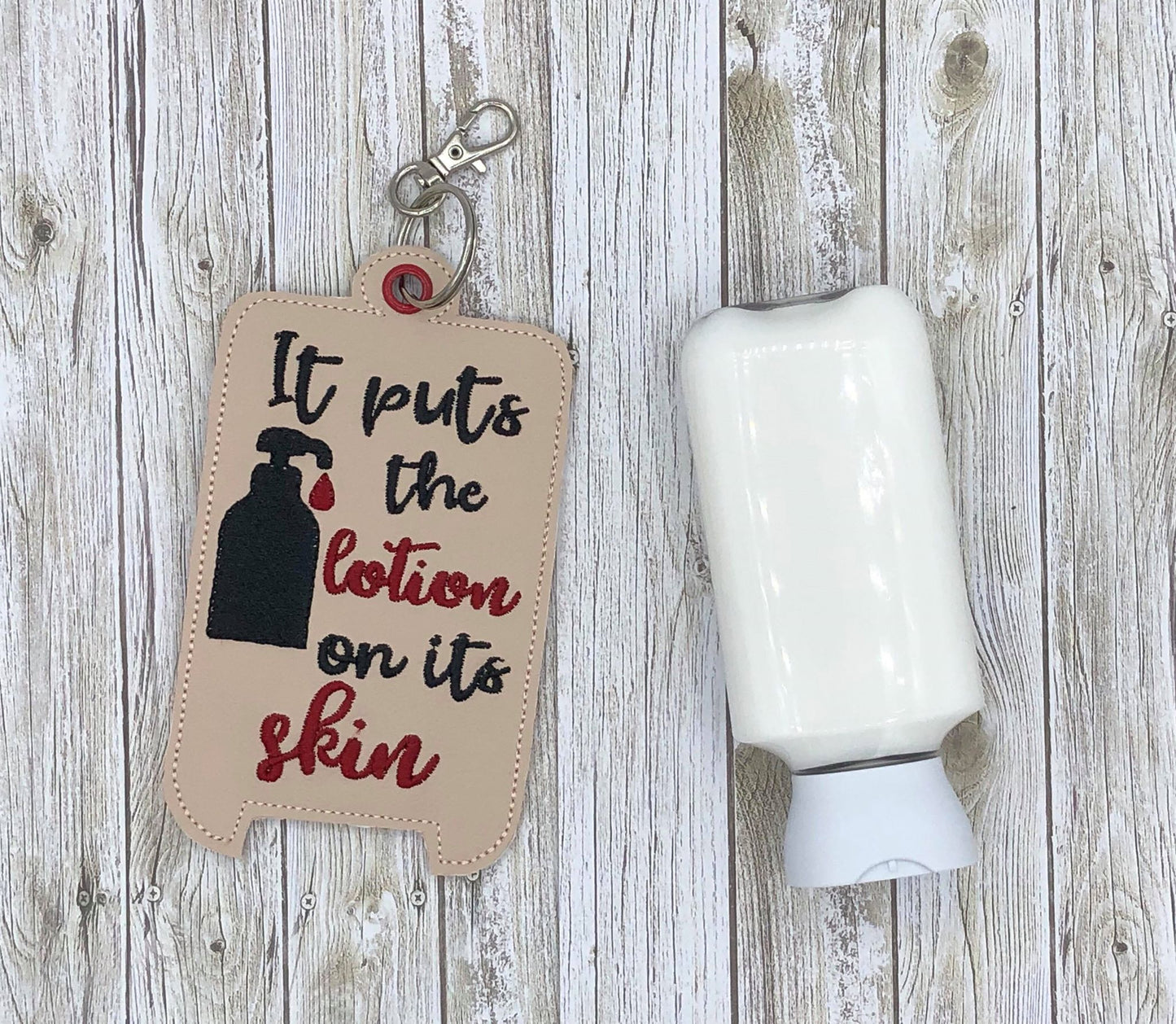 Mature Apply Lotion Holder - DIGITAL Embroidery DESIGN
