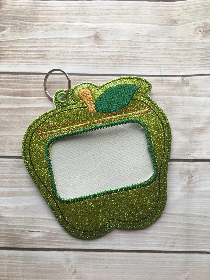 Apple ID Holders 5x7 only - Digital Embroidery Design