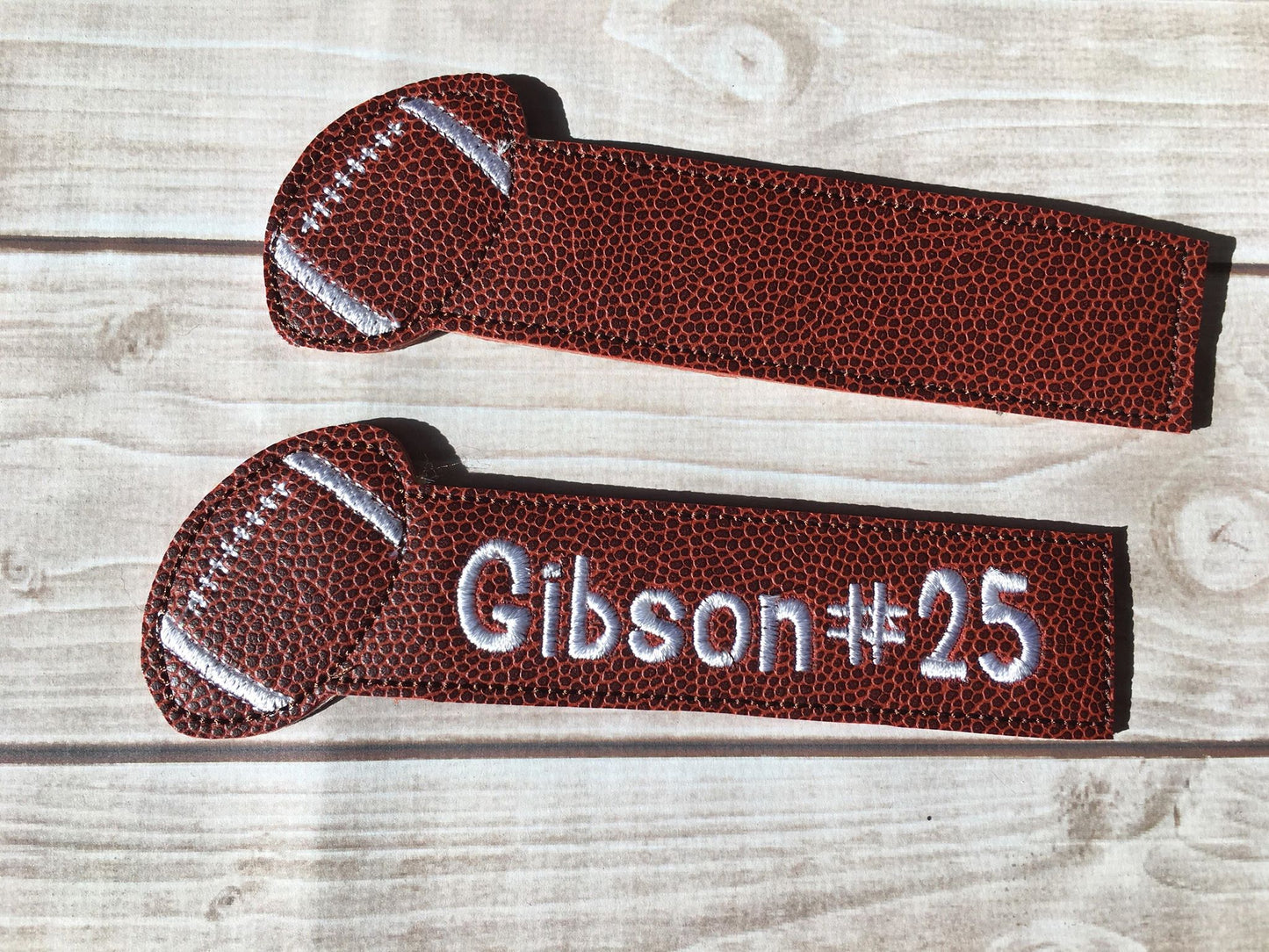 Football Bookmark - Digital Embroidery Design