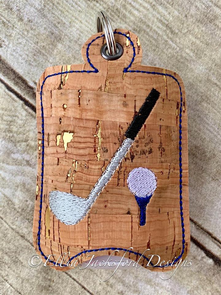 Golf Sanitizer Holder - Embroidery Design - DIGITAL Embroidery DESIGN