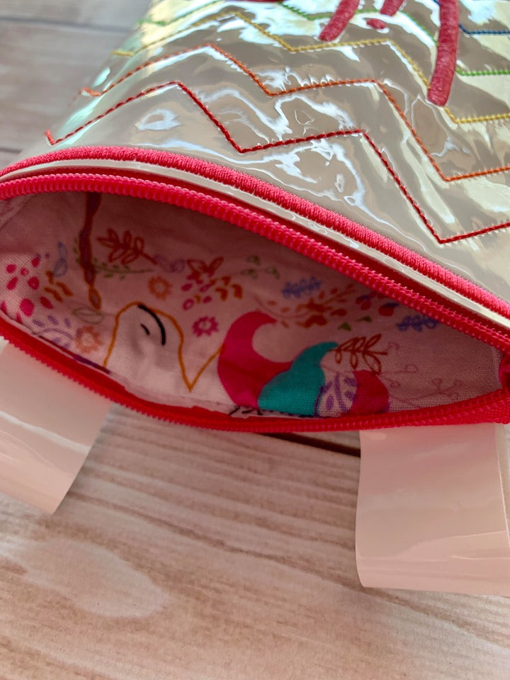 Chevron Zipper Bag - 3 sizes - Digital Embroidery Design