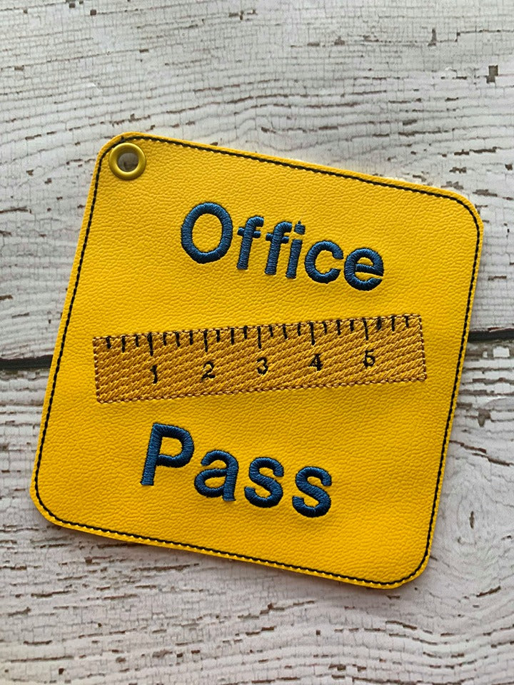 School Pass Feltie Set - Digital Embroidery Design