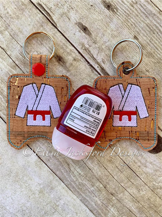 Martial Arts Sanitizer Holder 4x4 and 5x7 included- Embroidery Design - DIGITAL Embroidery DESIGN