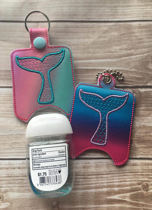 Mermaid Sanitizer Holder - Embroidery Design - DIGITAL Embroidery DESIGN