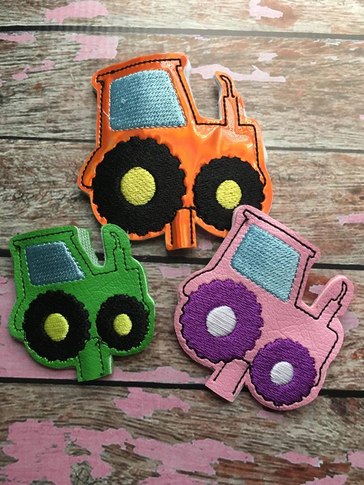 Tractor Sucker Sleeves - Embroidery Design - DIGITAL Embroidery DESIGN