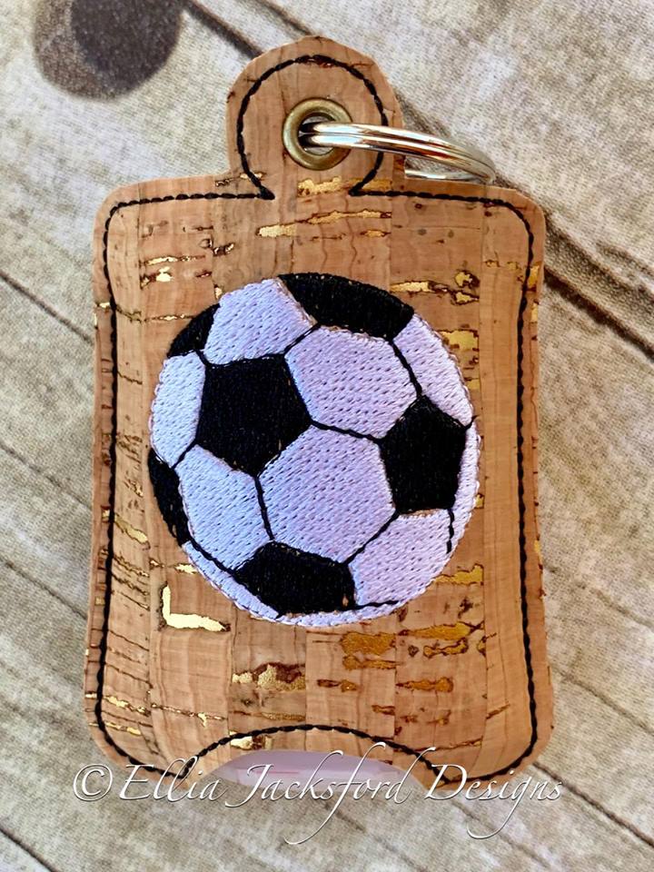Soccer Sanitizer Holders - Embroidery Design - DIGITAL Embroidery DESIGN